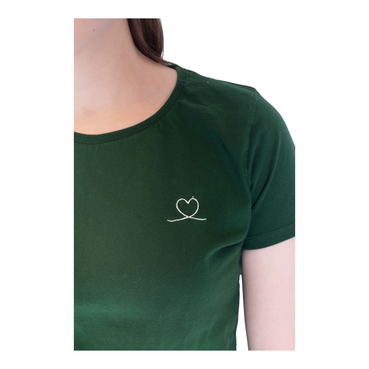 T-shirt dames hart