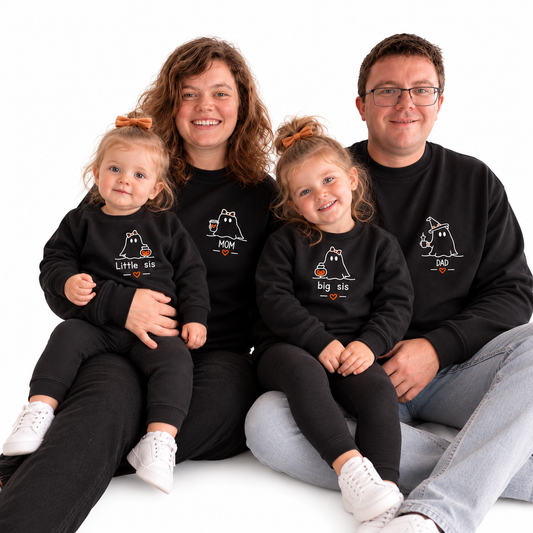 Matching trui halloween voor het gezin