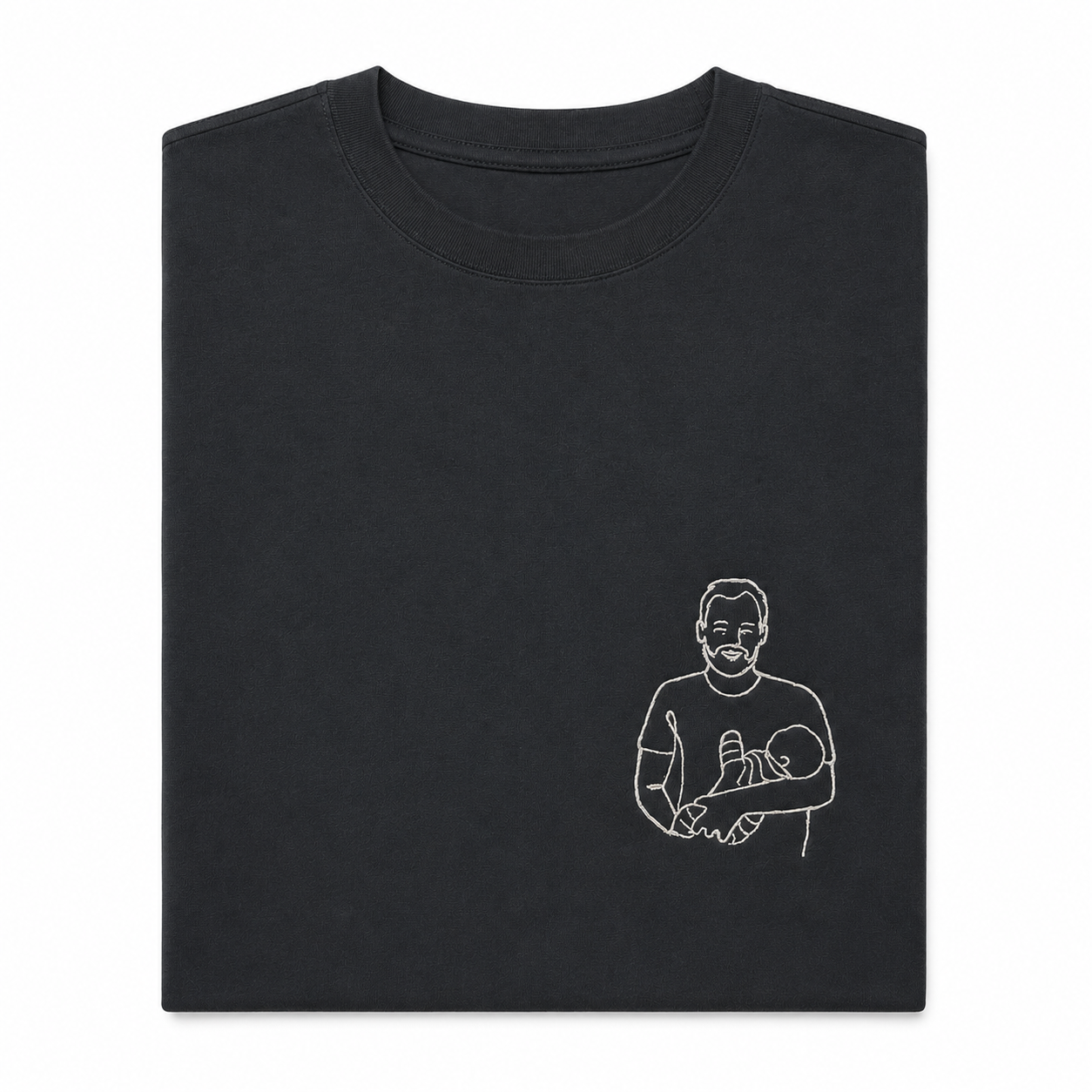 T-shit lijntekening klein