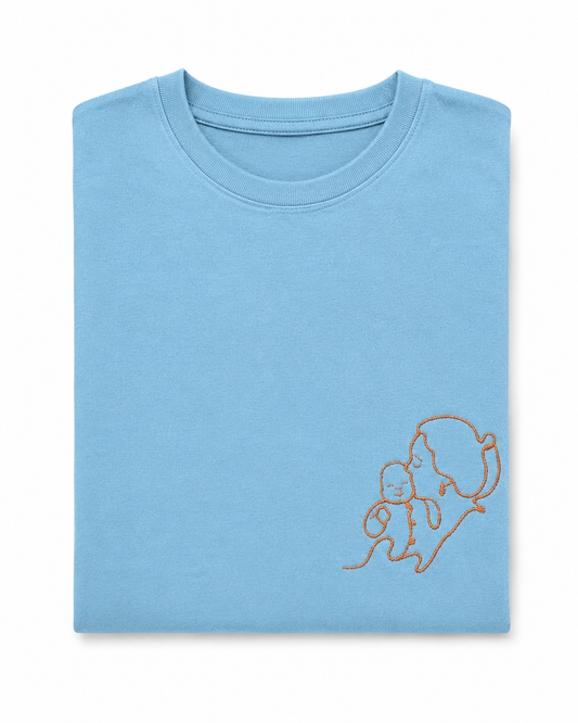 T-shit lijntekening klein