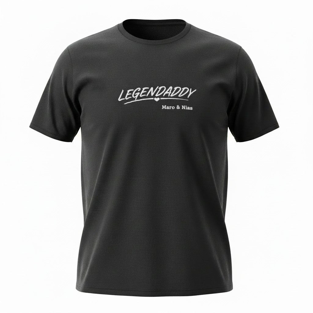 T-shirt korte mouwen "legendaddy"