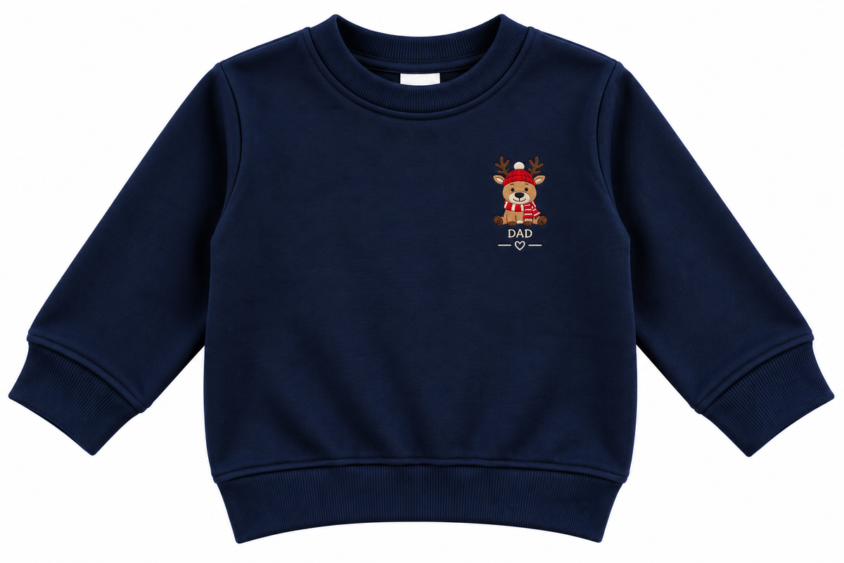 Matching trui Santa's crew voor het gezin