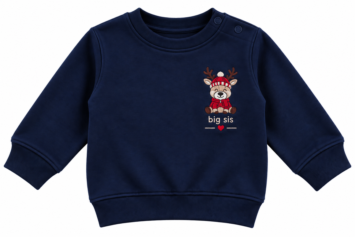 Matching trui Santa's crew voor het gezin