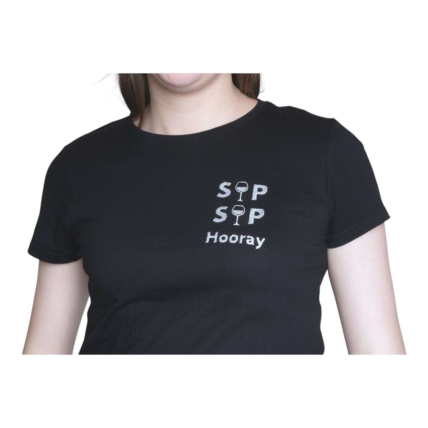 T-shirt "sip sip hooray"