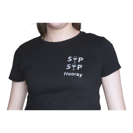 T-shirt "sip sip hooray"