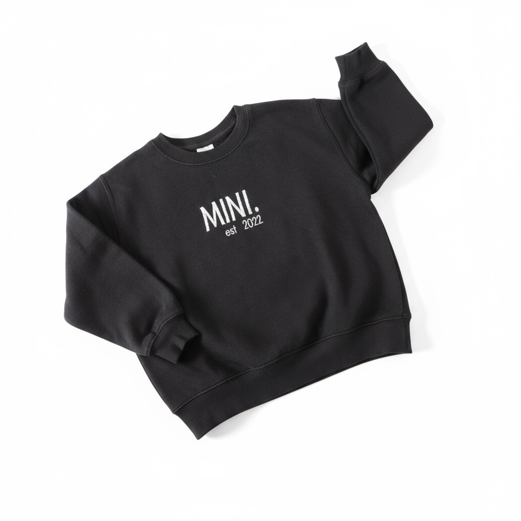 Sweater kind met borduring