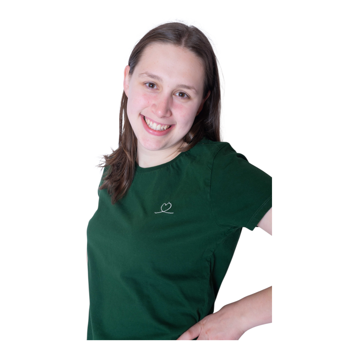 T-shirt dames hart