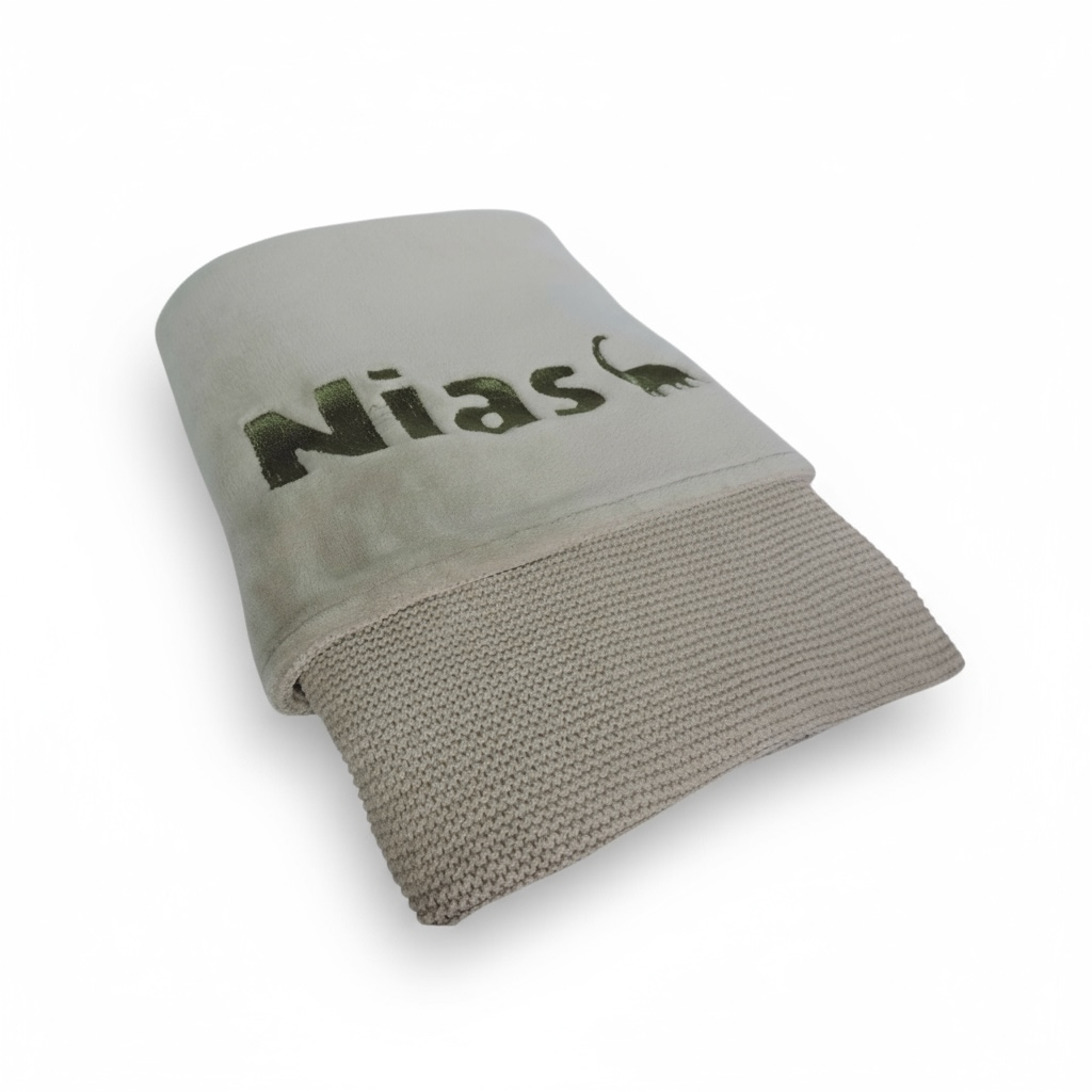Deken met fleece 75x100
