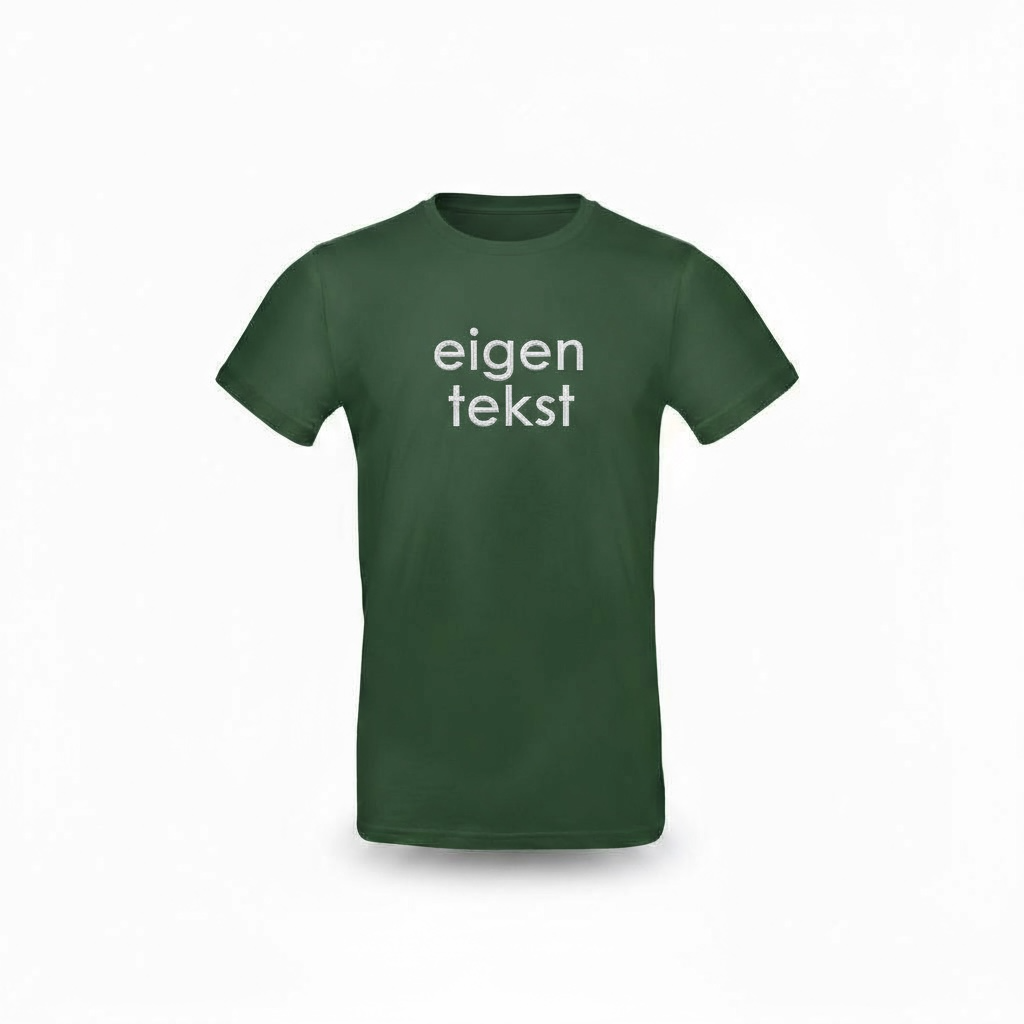 T-shirt heren met borduring