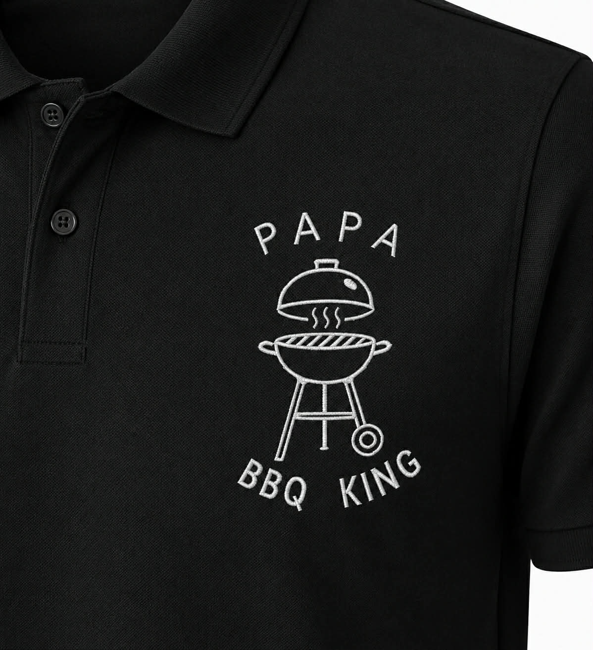 polo korte mouwen "bbq king"
