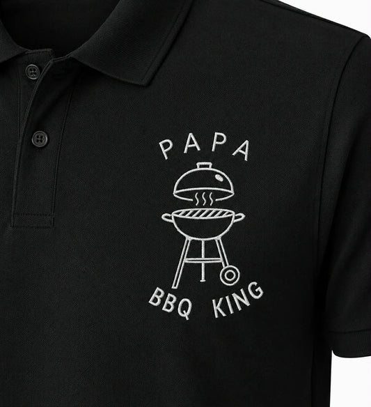 polo korte mouwen "bbq king"