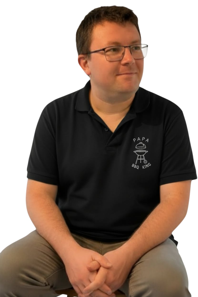 polo korte mouwen "bbq king"