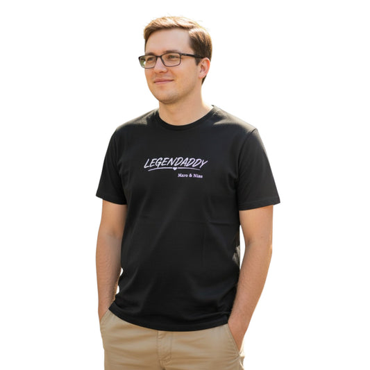 T-shirt korte mouwen "legendaddy"