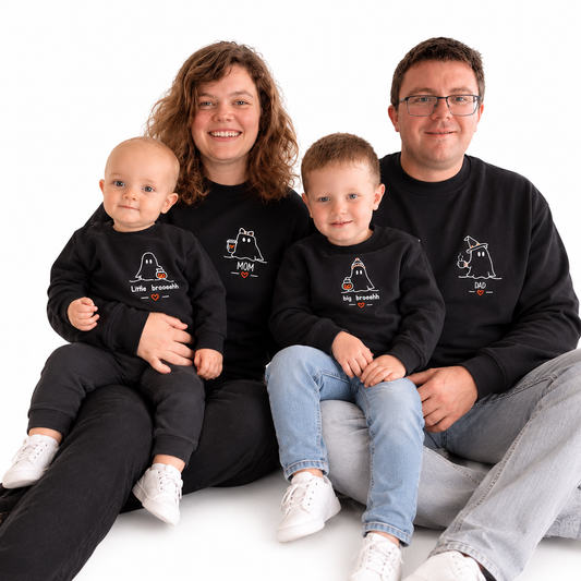 Matching trui halloween voor het gezin