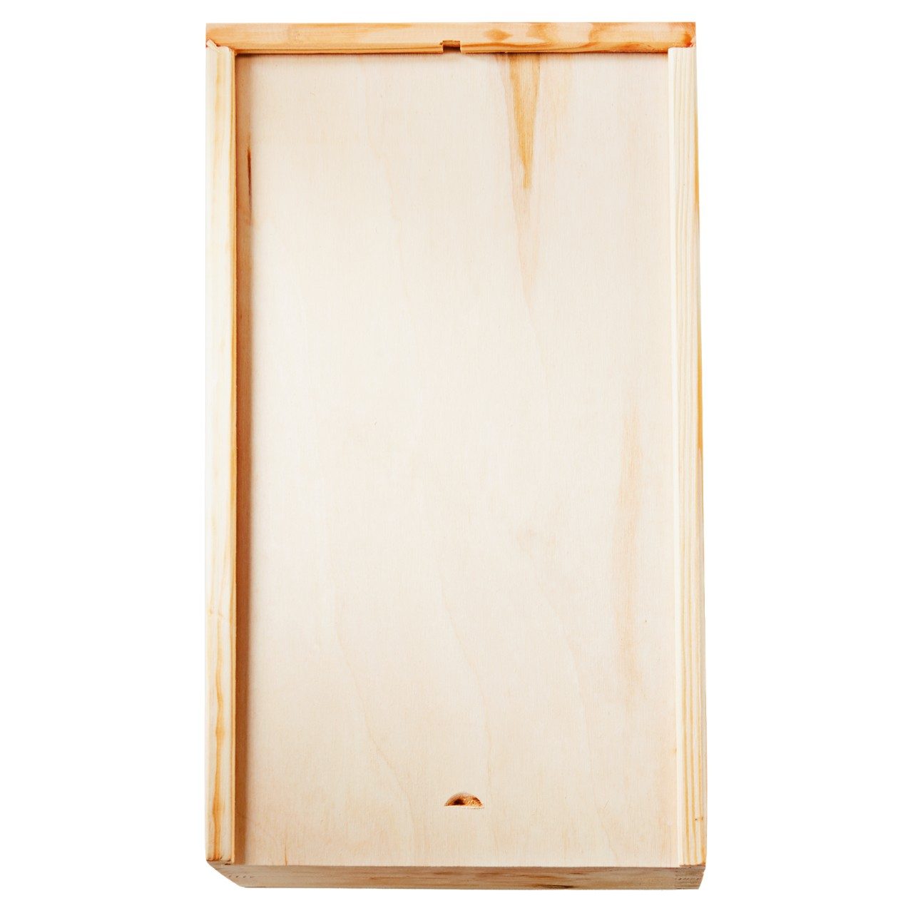 Houten kist wijn