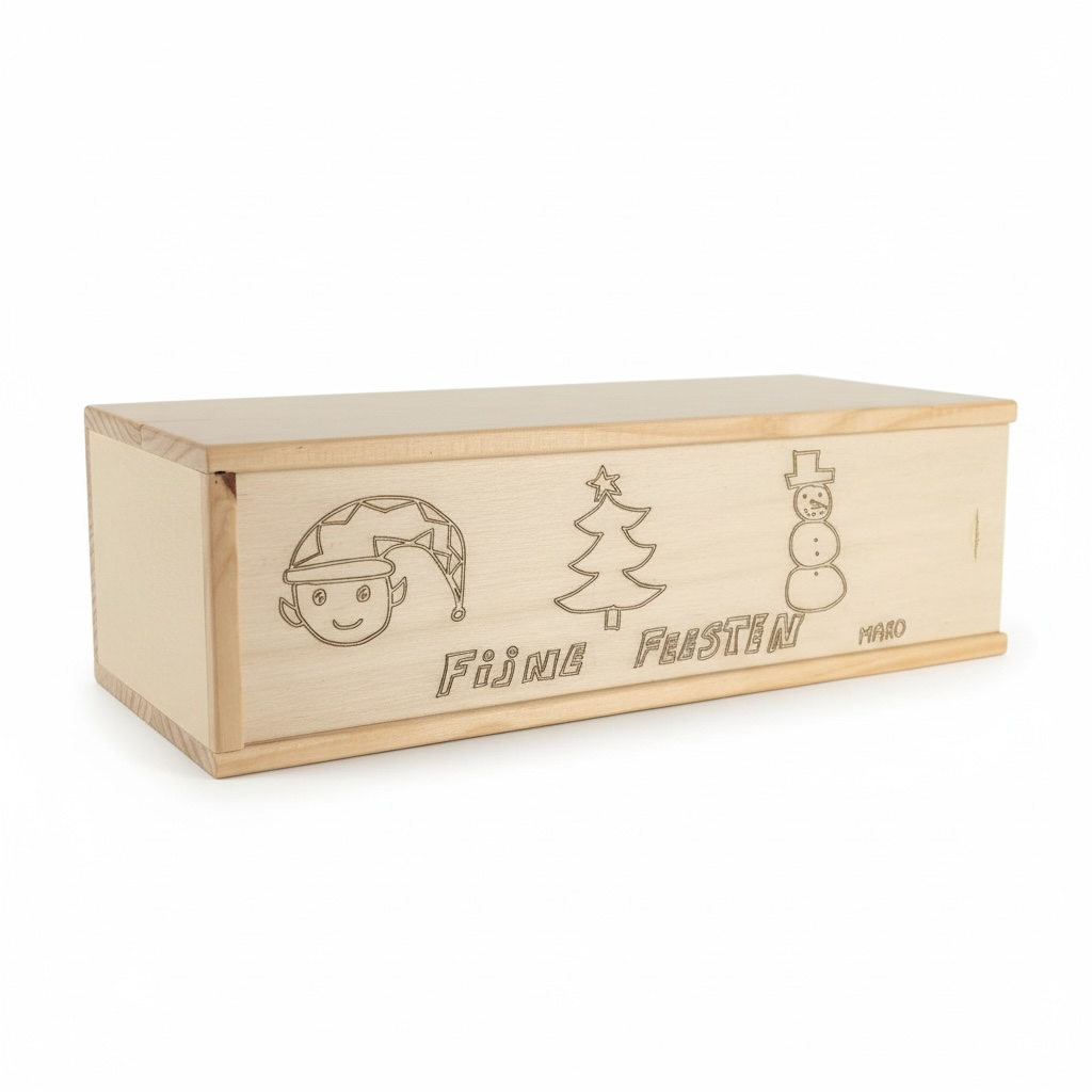 Houten kist cava